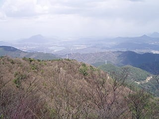 大川山山頂より見る景色